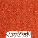 Ambiente szalvéta 25x25cm 15db/csom. Elegance orange