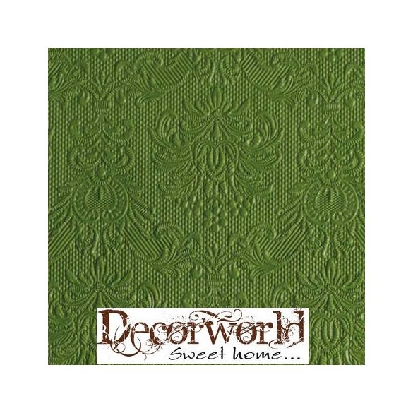 Ambiente szalvéta 25x25cm 15db/csom. Elegance Summer Green