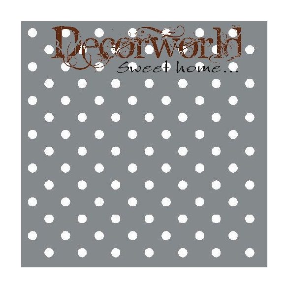 Ambiente szalvéta 33x33cm 20db/csom. Dots Silver