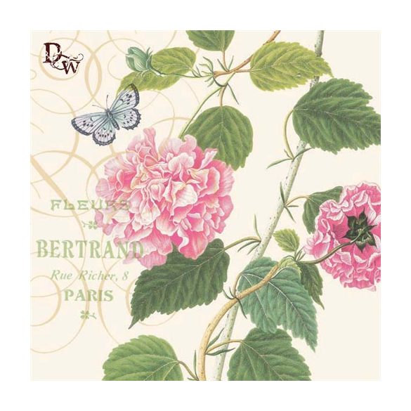 Ambiente szalvéta 33x33cm 20db/csom. Hybiscus fleurs