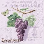 Ambiente szalvéta 33x33cm 20db/csom. Purple grapes
