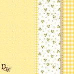 Ambiente szalvéta 33x33cm 20db/csom. Lilly Yellow