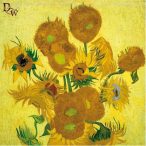 Ambiente szalvéta 33x33cm 20db/csom. Sunflowewrs