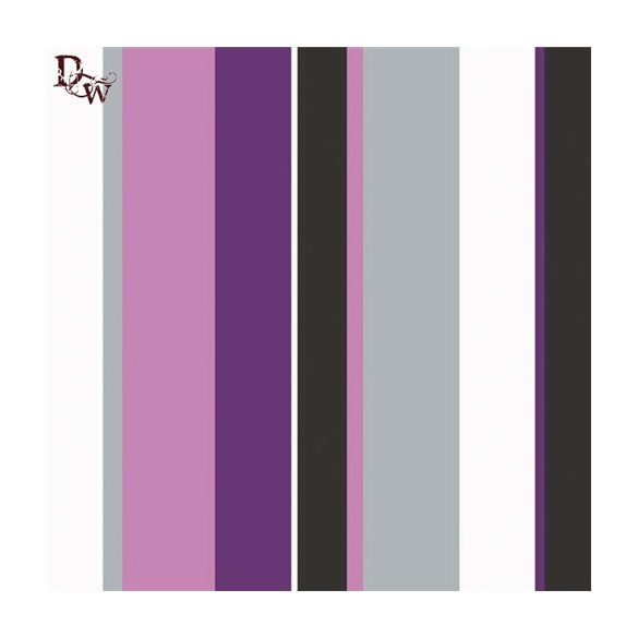 Ambiente szalvéta 33x33cm 20db/csom. Modern Stripes Purple