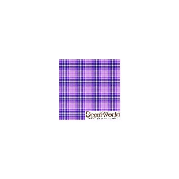 Ambiente szalvéta 33x33cm 20db/csom. Tartan Lila