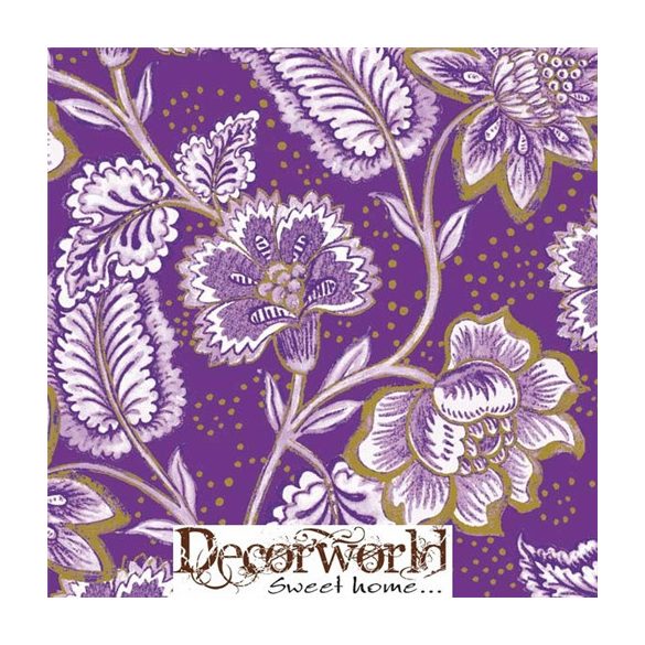 Ambiente szalvéta 33x33cm 20db/csom. CENTURY BLOOM LILA