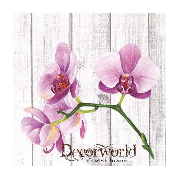 Ambiente szalvéta 33x33cm 20db/csom. Single orchid
