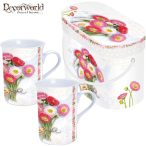 porcelán bögre sett/2db Bellis perennis