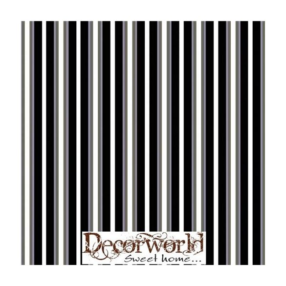 Ambiente szalvéta 33x33cm 20db/csom. Stripes Grey