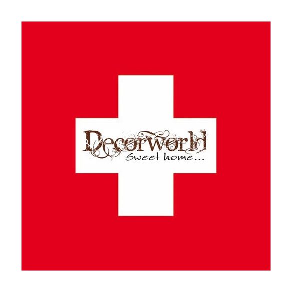 Ambiente szalvéta 33x33cm 20db/csom. Swiss Flag