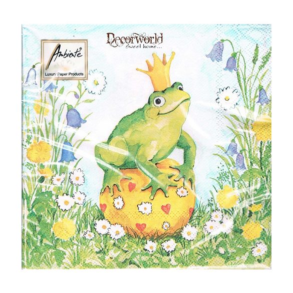 Ambiente szalvéta 33x33cm 20db/csom. King Frog