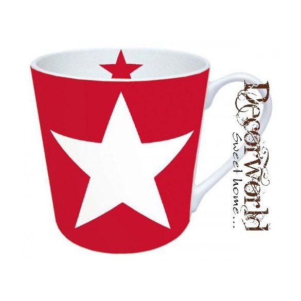 Ambiente Bögre 0,3 L Star Red