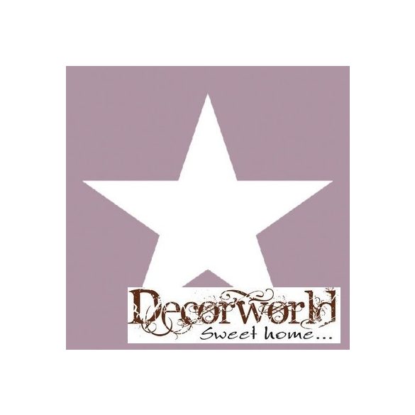 Ambiente szalvéta 33x33cm 20db/csom. Star Pale Lilac