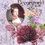 Ambiente szalvéta 33x33cm 20db/csom. Madame Pompadour