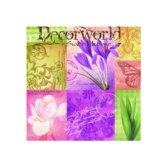 Ambiente szalvéta 33x33cm 20db/csom. Grandes Fleurs