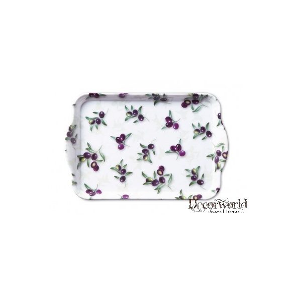 Tálca 13x21cm Olives All Over