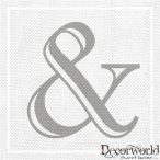 Ambiente szalvéta 33x33cm 20db/csom. Ampersand Grey