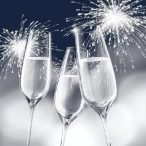 Ambiente szalvéta 33x33cm 20db/csom. Celebration Blue