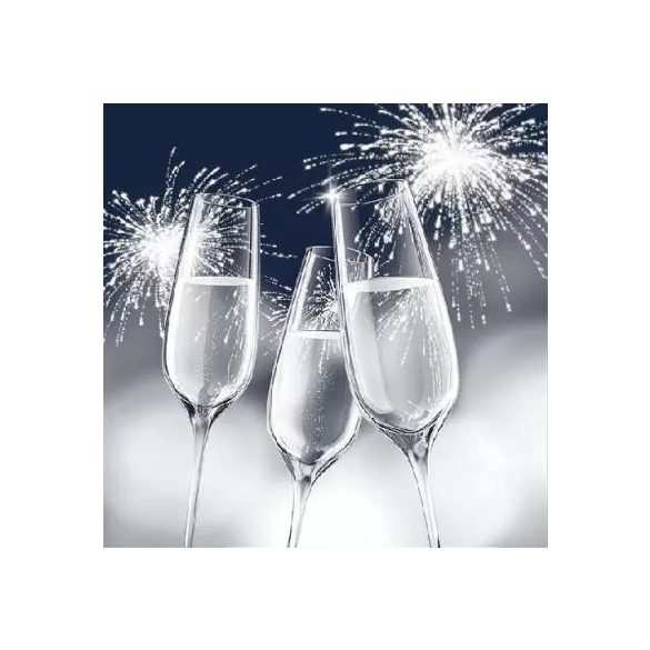 Ambiente szalvéta 33x33cm 20db/csom. Celebration Blue