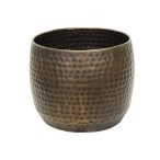 Fém kaspó "Nerja" 42x32 cm - Réz ( M-es)