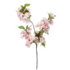 Apple Blossom Spray x3 80cm - Halványrózsaszín