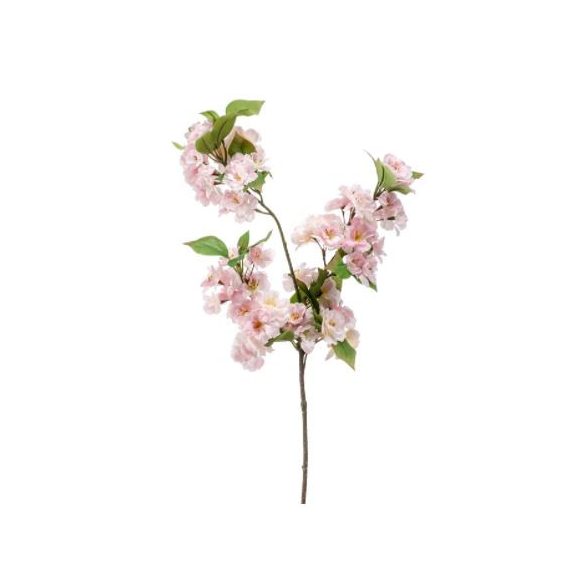 Apple Blossom Spray x3 80cm - Halványrózsaszín