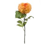 Dahlia pompon spray 74cm - Barack