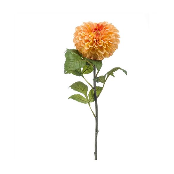 Dahlia pompon spray 74cm - Barack