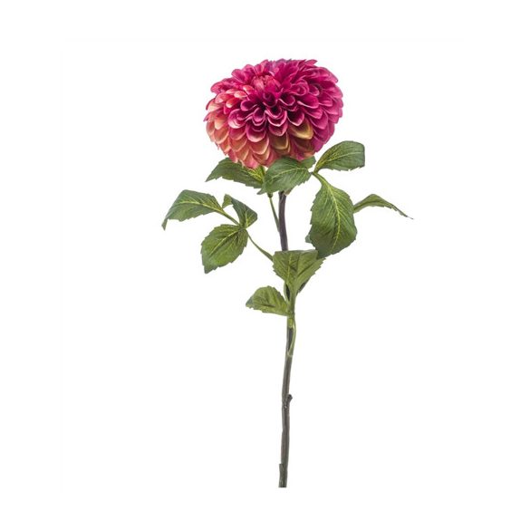 Dahlia pompon spray 74cm - Rózsaszín