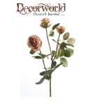 Rózsa ág Cottage x3 rózsaszín 60cm