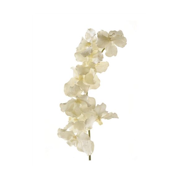 Vanda Orchidea gumi 100cm - Fehér