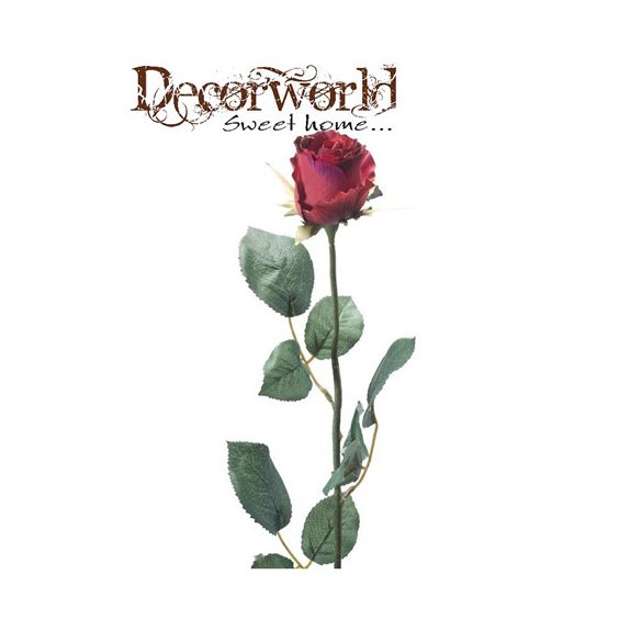 Rózsa ág Pauline piros/lila 52cm