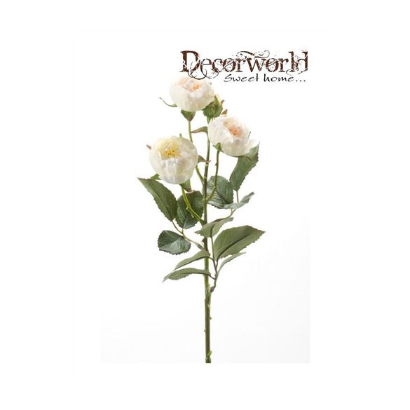 Rózsaág Lotte x3 42cm - Krém