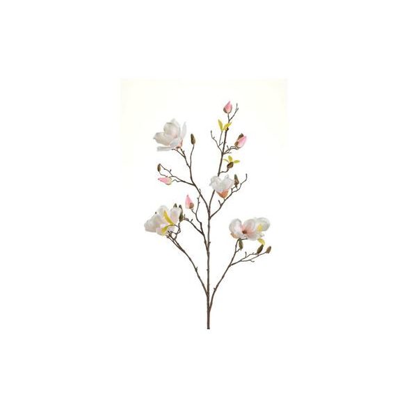 Magnolia spray 105cm - Krém/rózsaszín