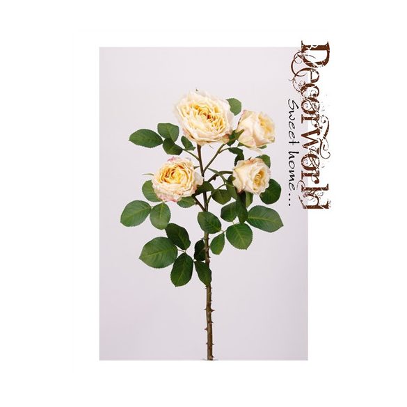 Rose branch Sabrina 83cm - Barack