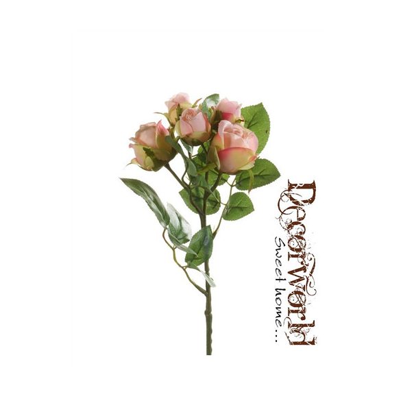 Rózsabimbós ág x5 36cm - Barack