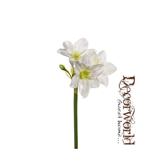 Amazonliliom ág 70cm - Krém