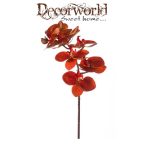 Phalaenopsis Orchidea ág narancssárga 70cm