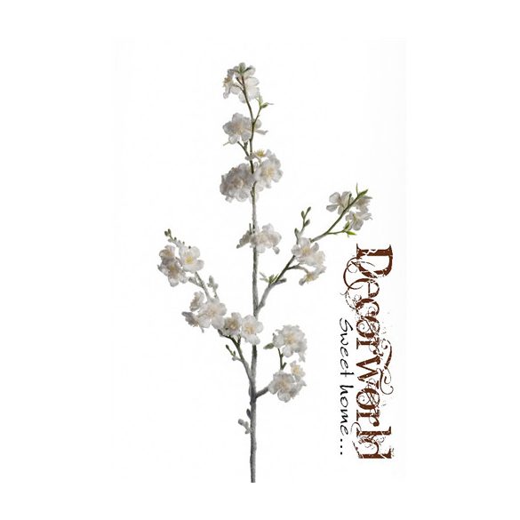Cseresznyeág virágzó 90cm - Fehér havas