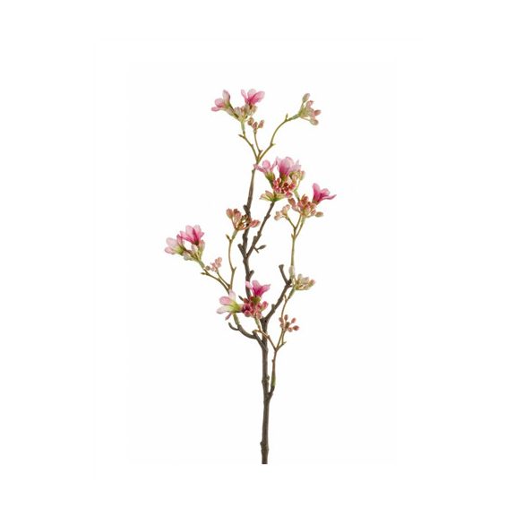 Seven sons virágos ág 50cm - Rózsaszín