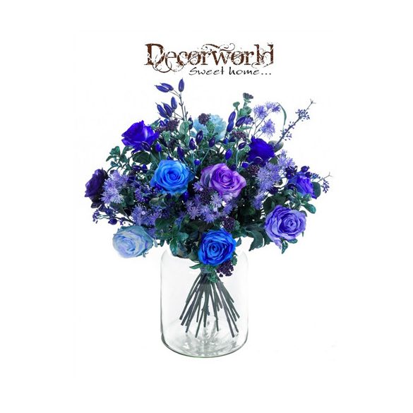 Tüzes rózsacsokor (váza nélkül)