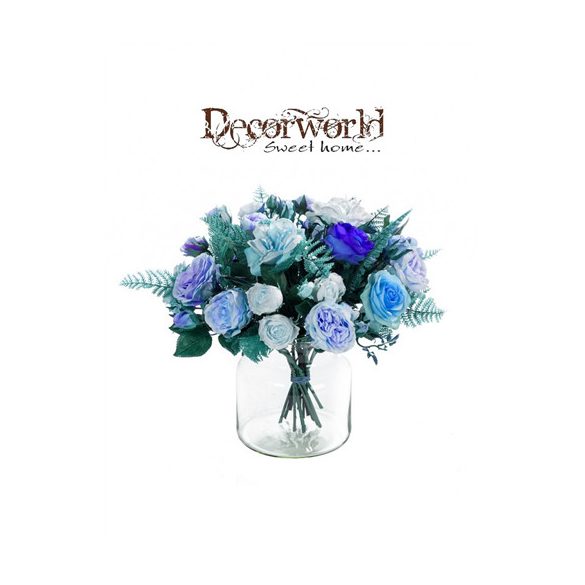 Romantikus rózsacsokor (váza nélkül)