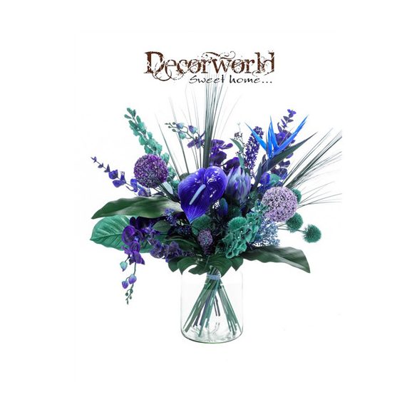 Egzotikus virágcsokor (váza nélkül)