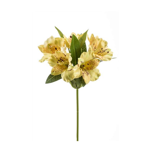 Astromelia spray 45cm - Sárga