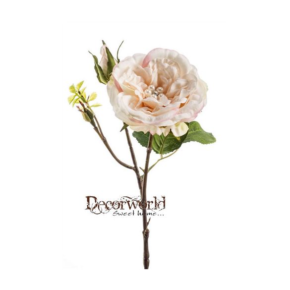 Rózsaág Anne 37cm - Világos rózsaszín