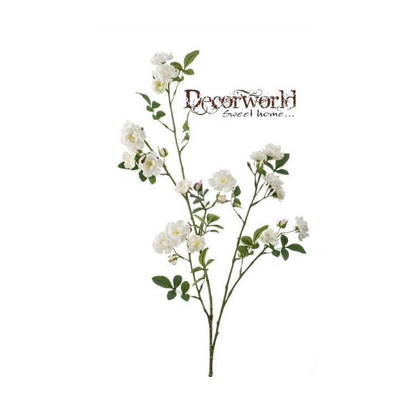 Rózsaág Garden 112cm fehér