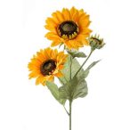 Sunflower szál x3 62cm sárga