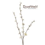 Virágzó barackág 3 ág 100cm - Krém