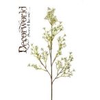 Virágos ág 75cm krém