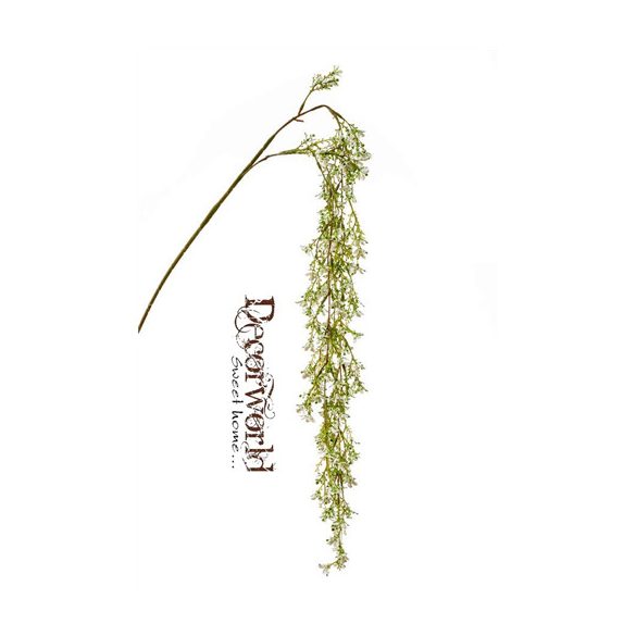 Virágos ág 110cm krém